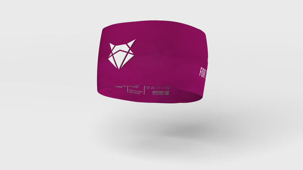 INCYLENCE HEADBAND V1 MAGENTA WHITE WIDE Headband Wide INCYLENCE