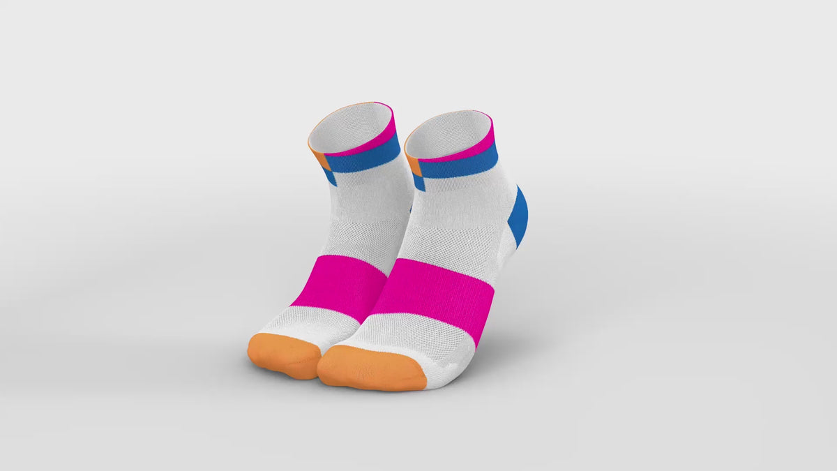 ULTRALIGHT SPIRALS SHORT BLUE PINK Ultralight Low-Cut INCYLENCE