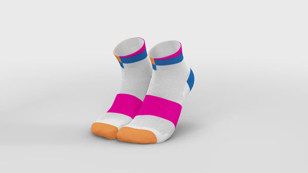 INCYLENCE ULTRALIGHT SPIRALS SHORT BLUE PINK Ultralight Low-Cut INCYLENCE