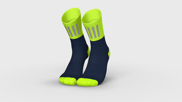 INCYLENCE HIGH-VIZ V3 BLUE CANARY Socks INCYLENCE