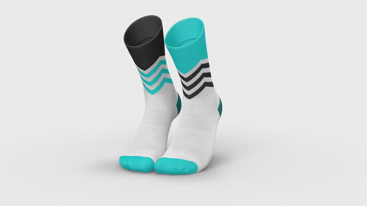 RUNNING VOLTS CYAN BLACK Running High-Cut INCYLENCE