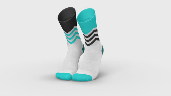 INCYLENCE RUNNING VOLTS CYAN BLACK Running High-Cut INCYLENCE